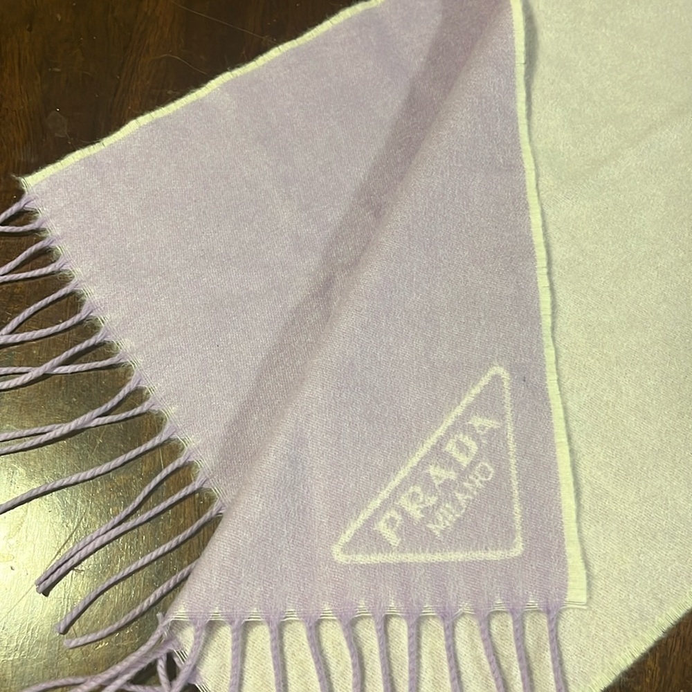 Real Prada 100% cashmere scarf